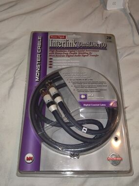 Monster Interlink DataLink 100 2M Digital Coaxial Cable - Black